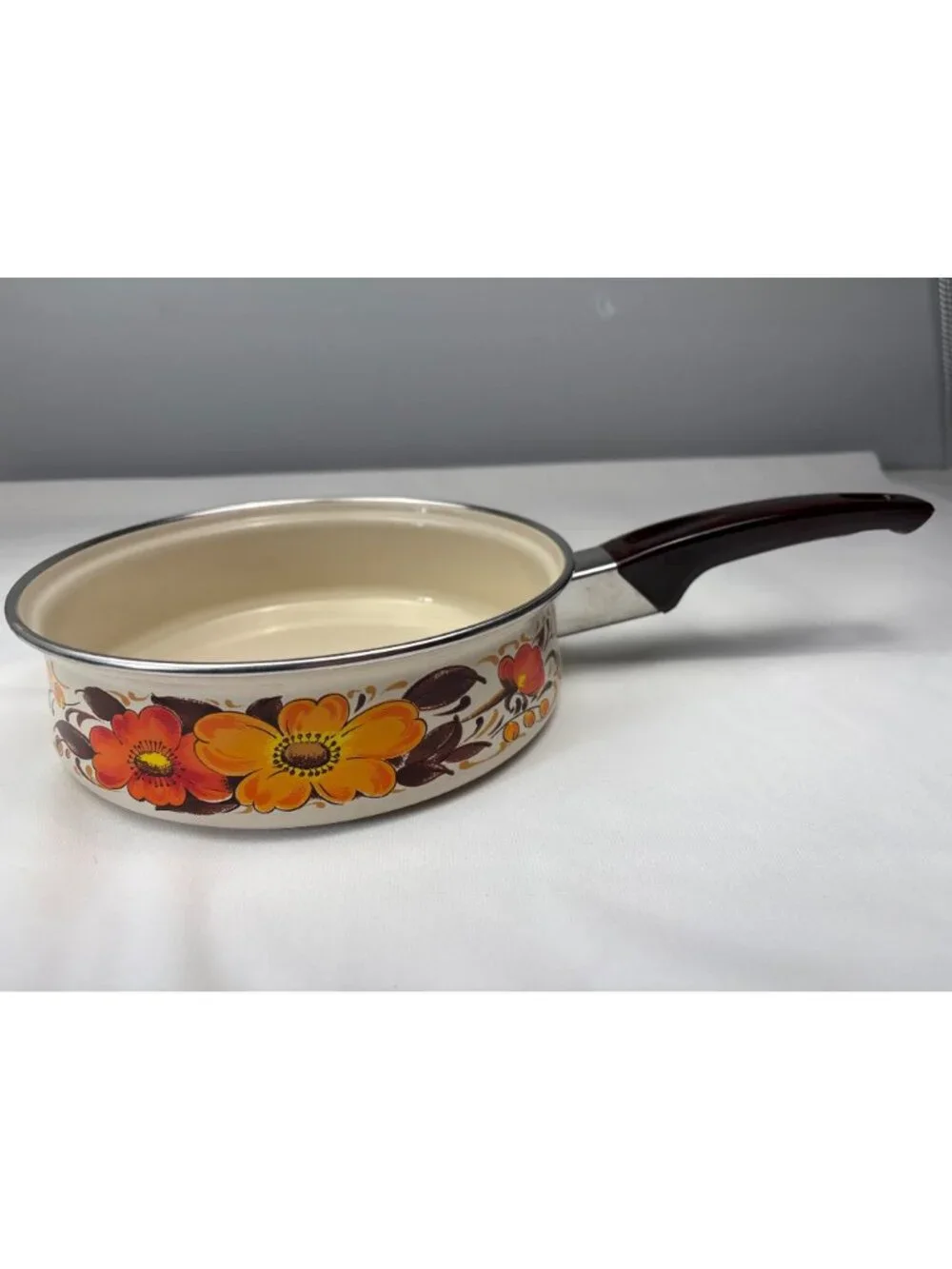 Sanko Ware Moneta Floral Enamel 8